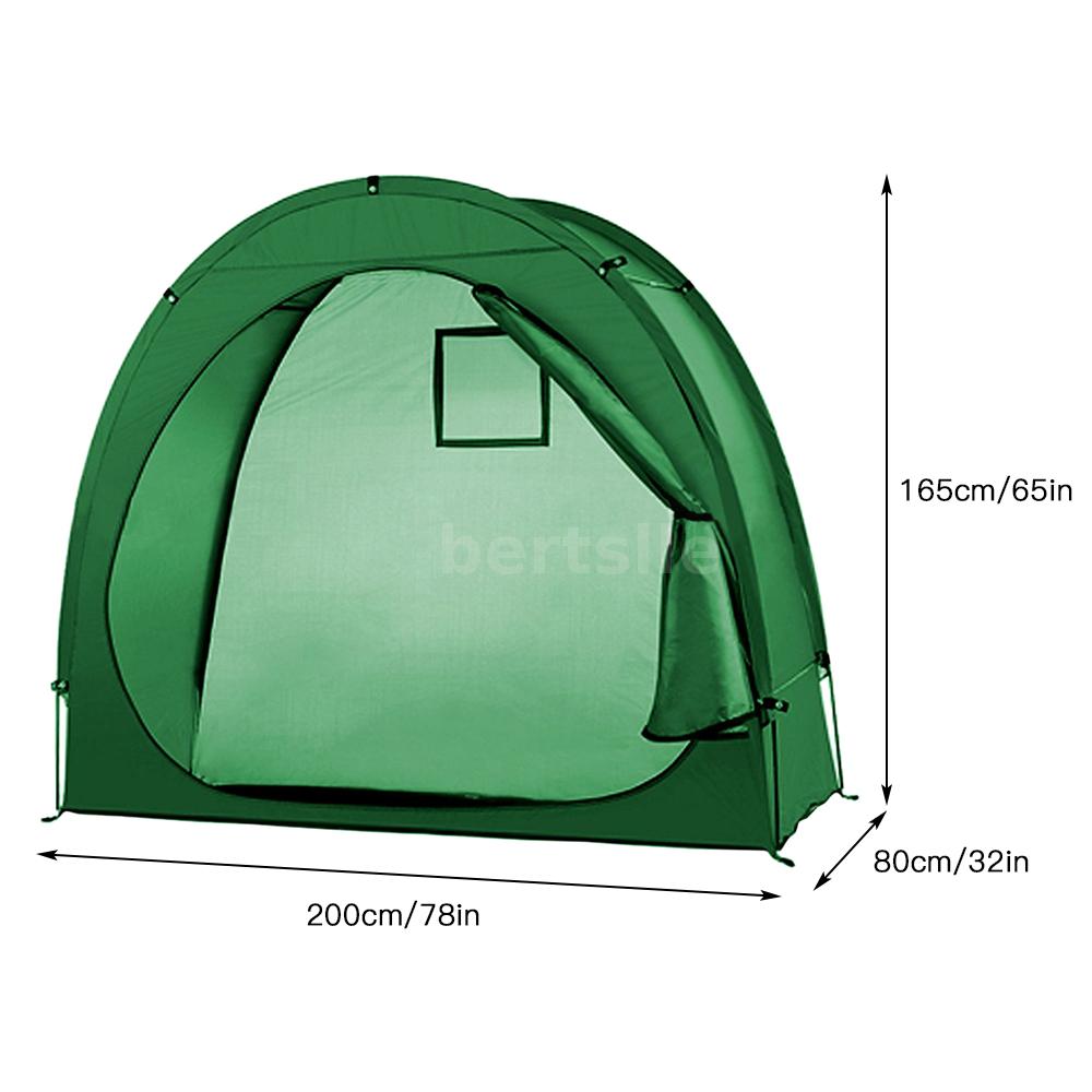 Tidy Tent Large Waterproof Durable Storage Bike Camping Cave Outdoor shed K9U9